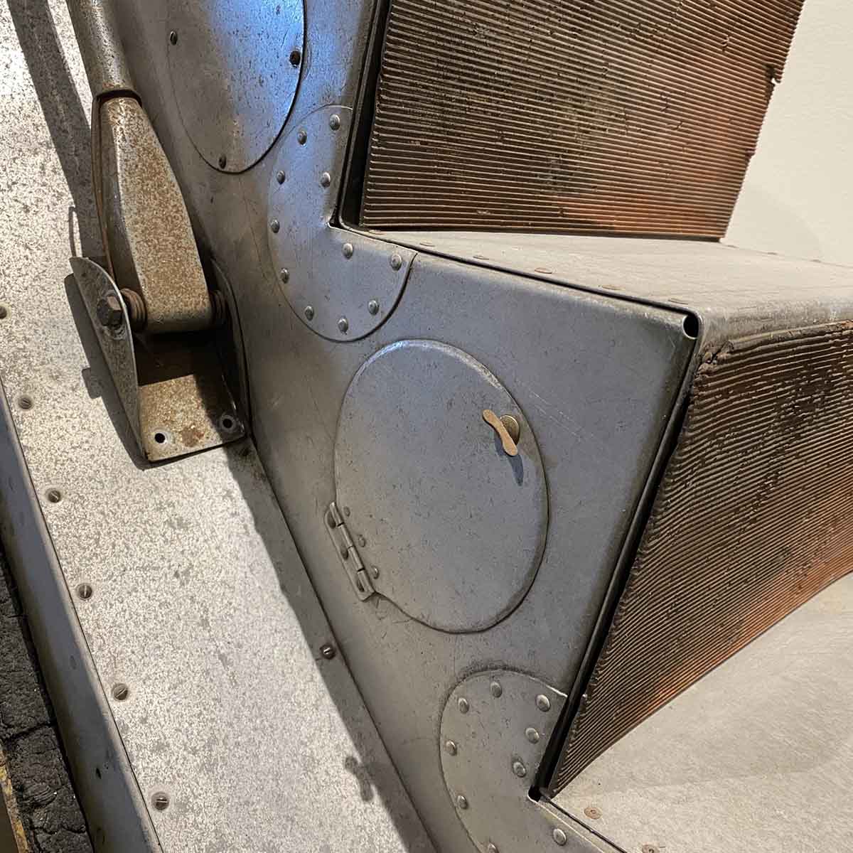 Original DC-3 Dakota passenger door steps.