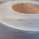 Detail of a Royal Air Force steel roundel artwork.