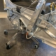 Side view of a polished Lockheed C2 ejection seat as displayed in Kaeve.