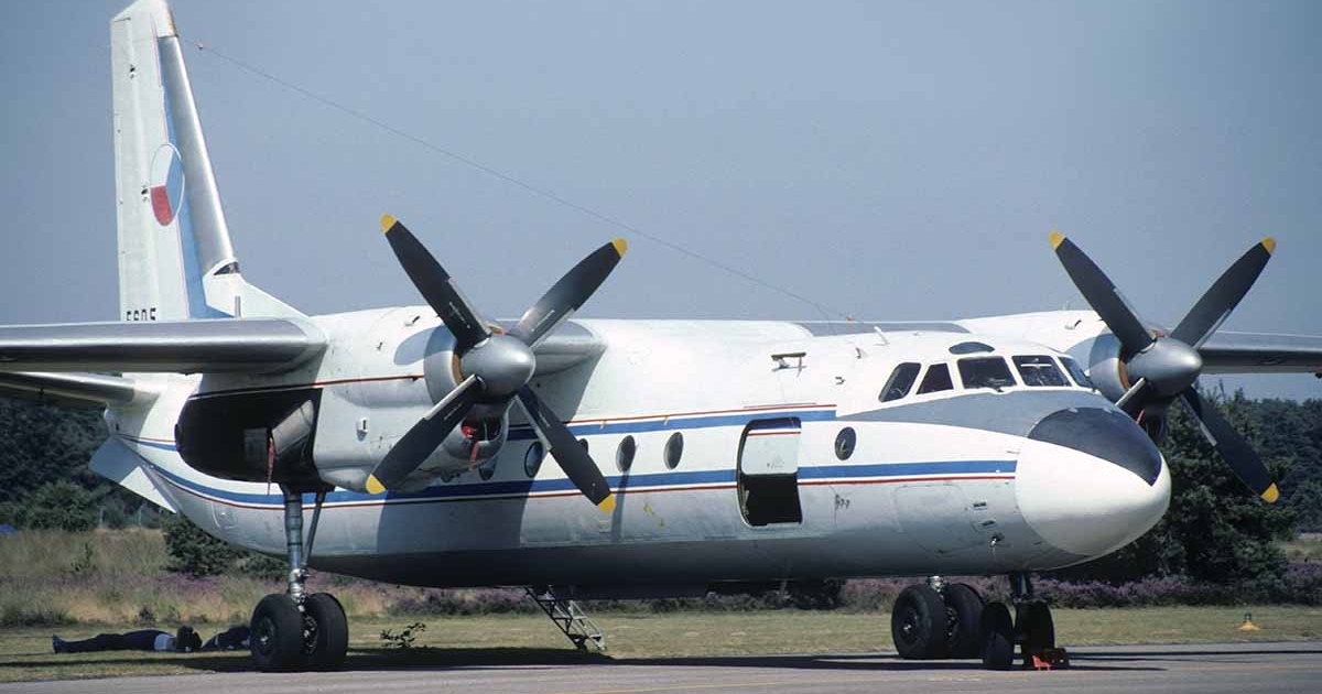 Czechoslovakian Air Force Antonov 24.