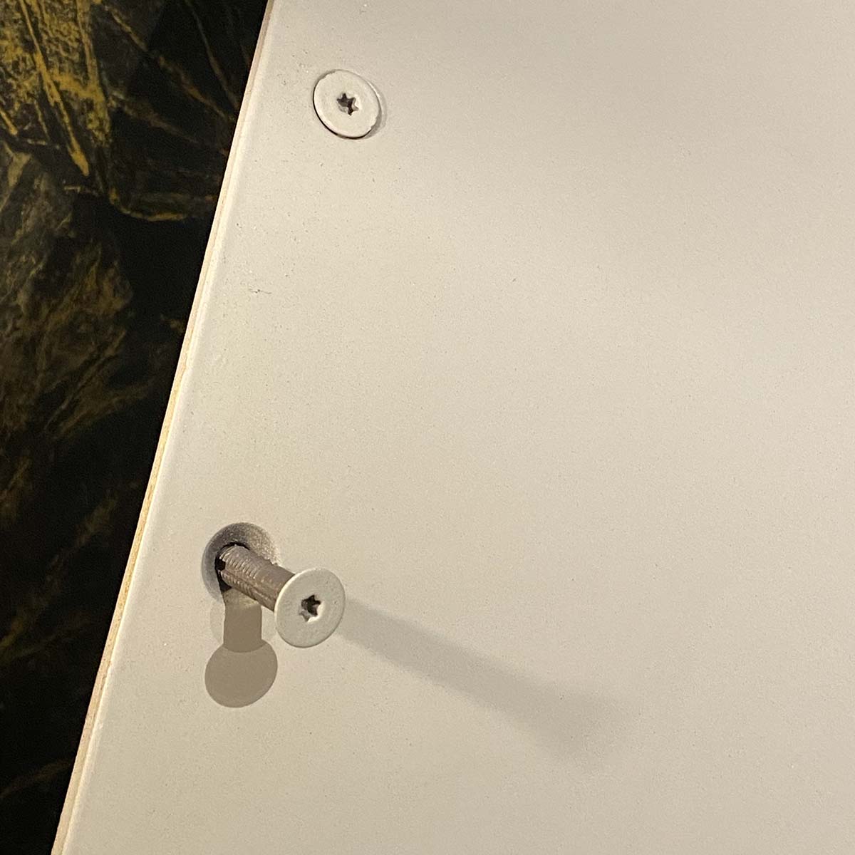 Detail of an original Eurofighter Typhoon skin panel airbrushed with Typhoon art.