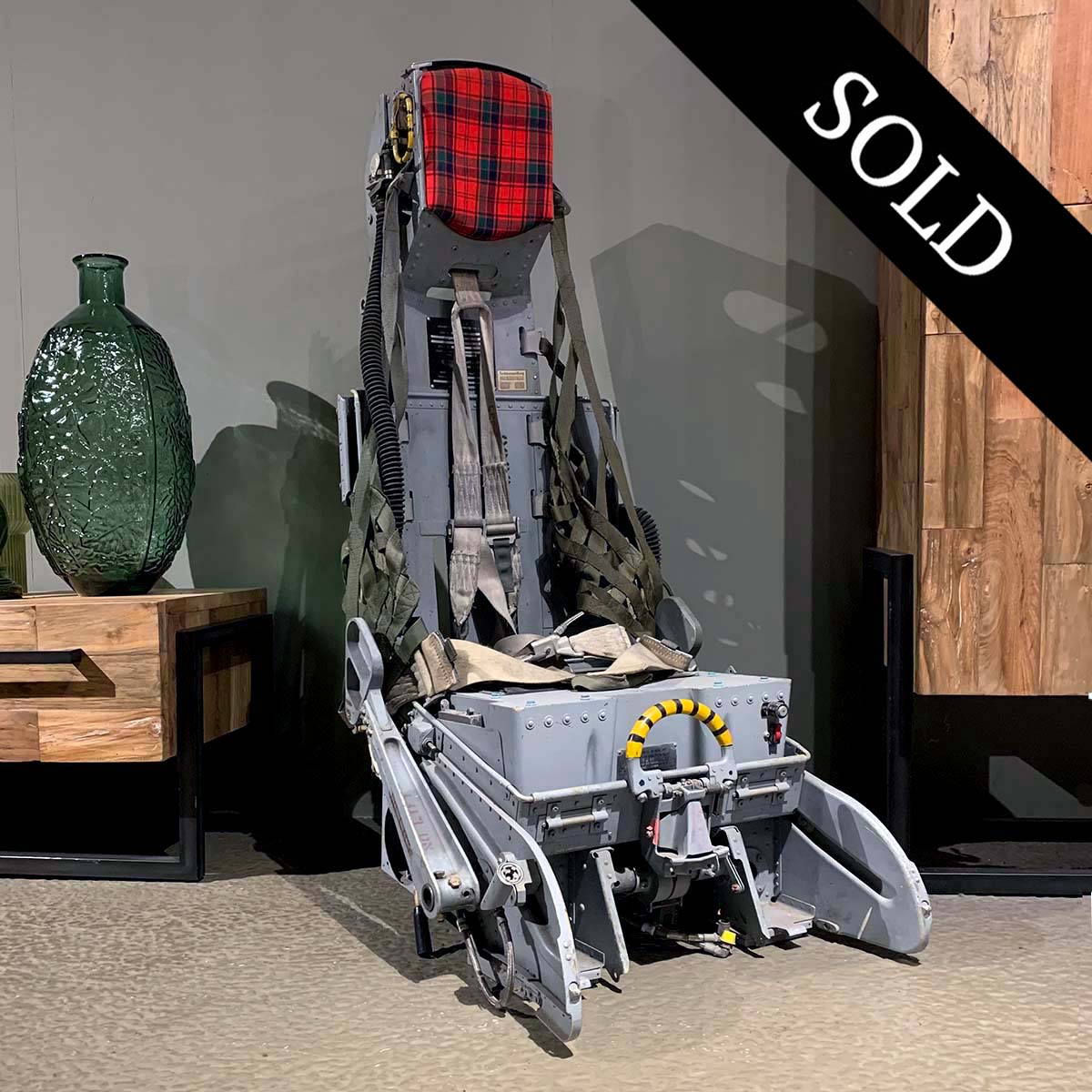 Lockheed C2 ejection seat, for the F-104 Starfighter, for sale.