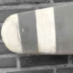 Detail of the tip of a Hartzell propeller that is available as a decorative wall hanger.